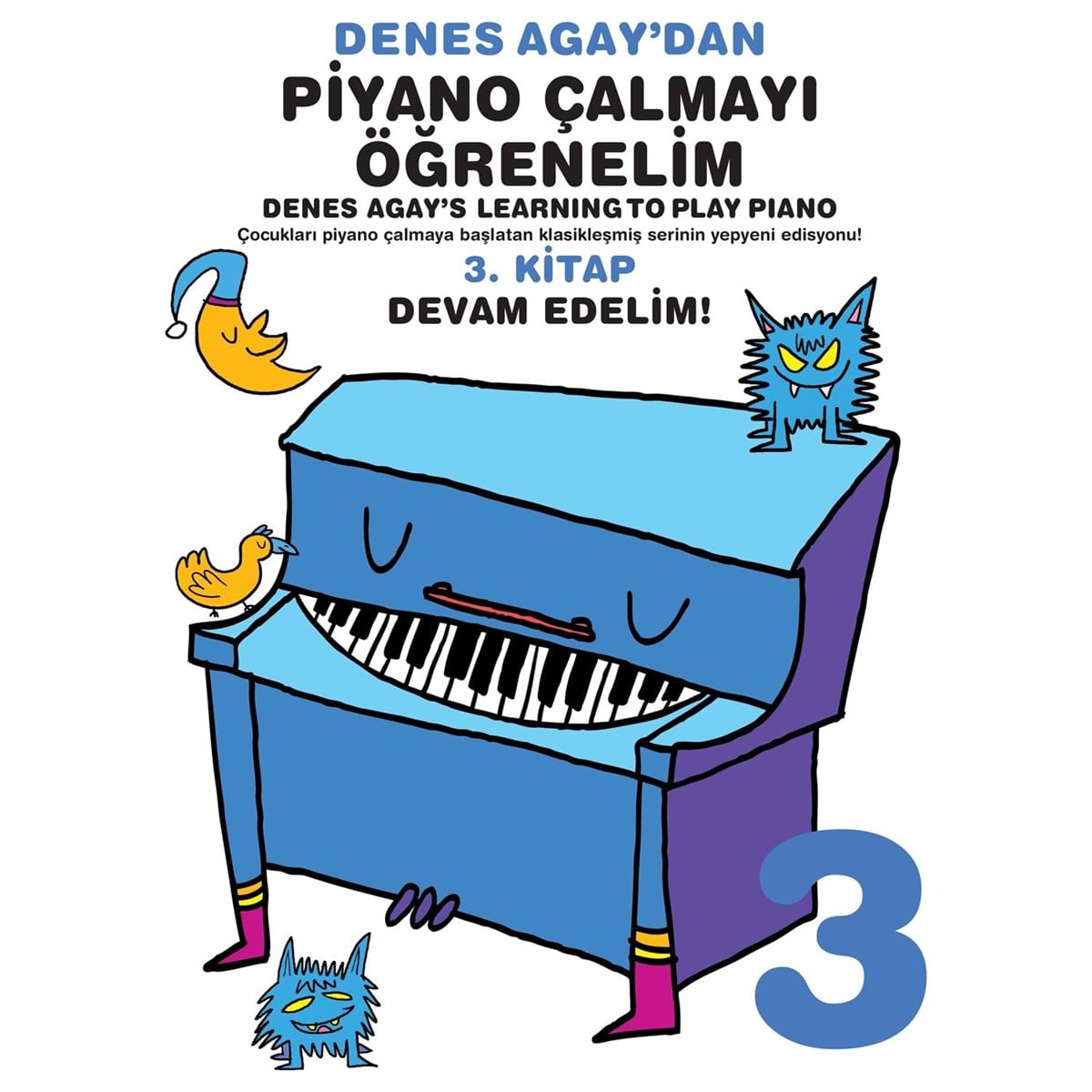 Denes Agay Piyano Metodu 3. Kitap GÜNCEL BASKI