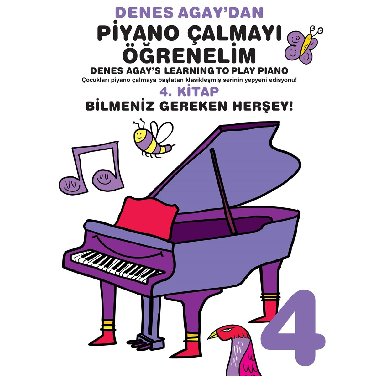 Denes Agay Piyano Metodu 4. Kitap GÜNCEL BASKI