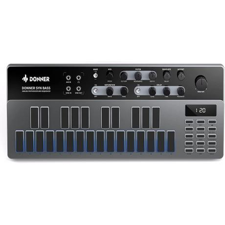 Donner B1 Analog Bass Synthesizer & Sequencer