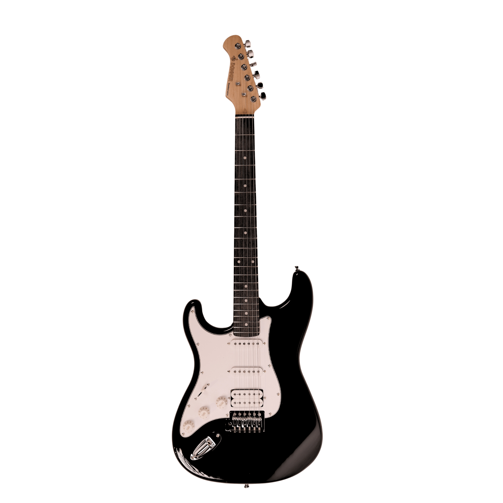 Donner DST-100BL Amfili Solak Elektro Gitar Seti (Siyah)