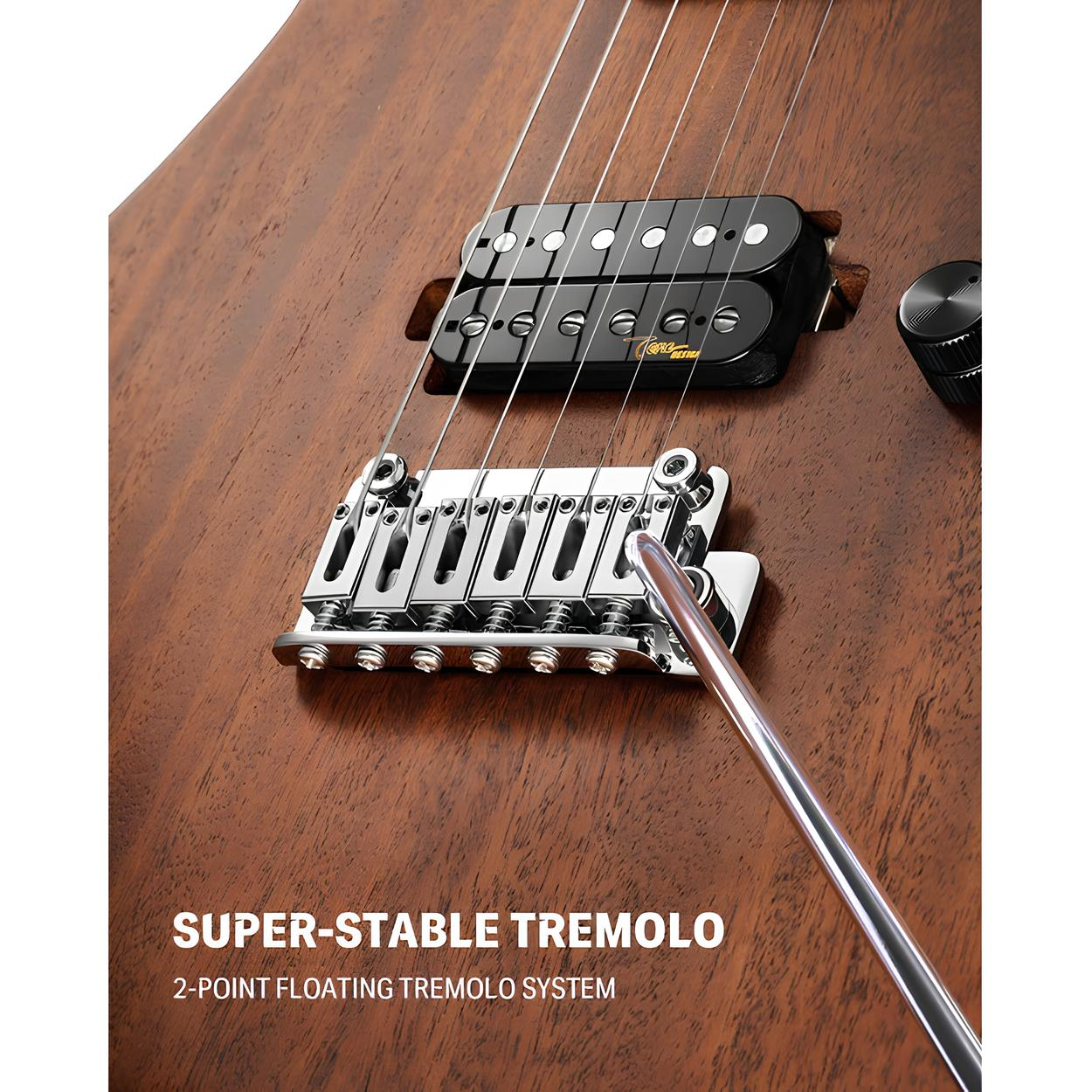Donner DST-700 Elektro Gitar (Natural)