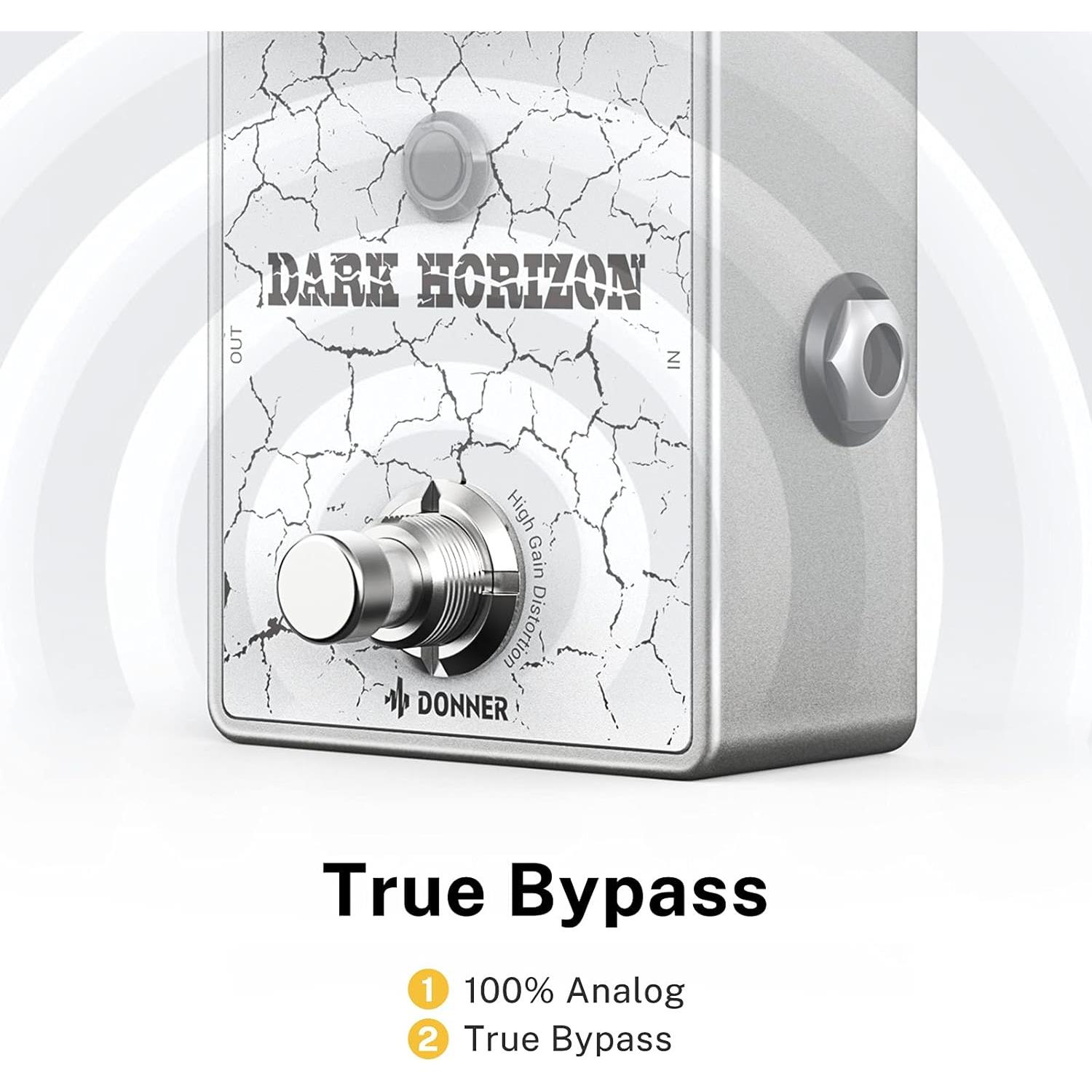 Donner EC1336 Dark Horizon High Gain Distortion Pedalı