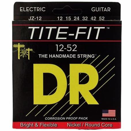 DR Tite Fit JZ12 Jazz Elektro Gitar 0,12 Takım Tel (El yapımı)