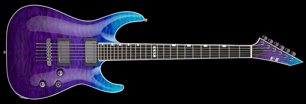 ESP E-II Horizon NT-II Blue-Purple Gradation Elektro Gitar