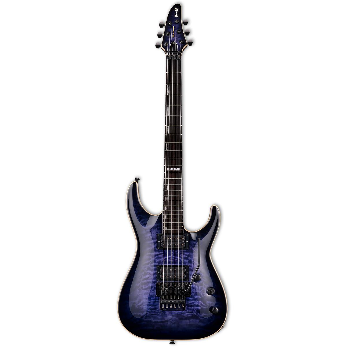 ESP EII Horizon Quilted Maple Reindeer Blue Elektro Gitar