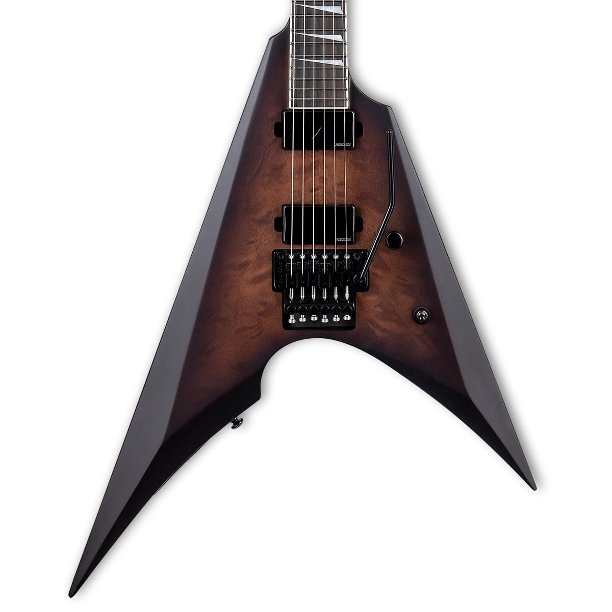 ESP LTD Arrow-1000 Dark Brown Sunburst Satin Elektro Gitar