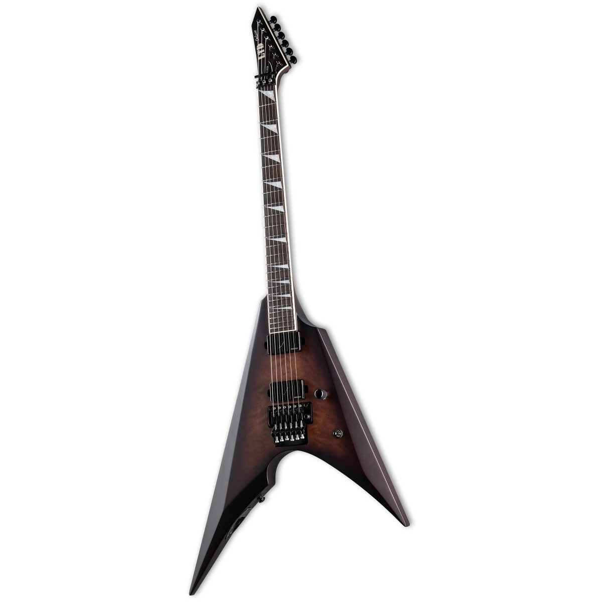 ESP LTD Arrow-1000 Dark Brown Sunburst Satin Elektro Gitar