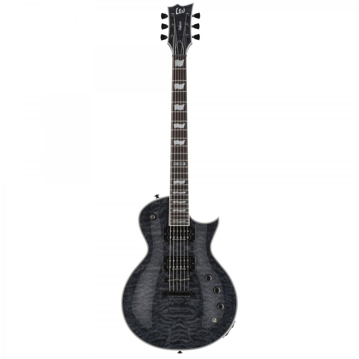 ESP LTD EC-1000 Piezo See Thru Black Elektro Gitar