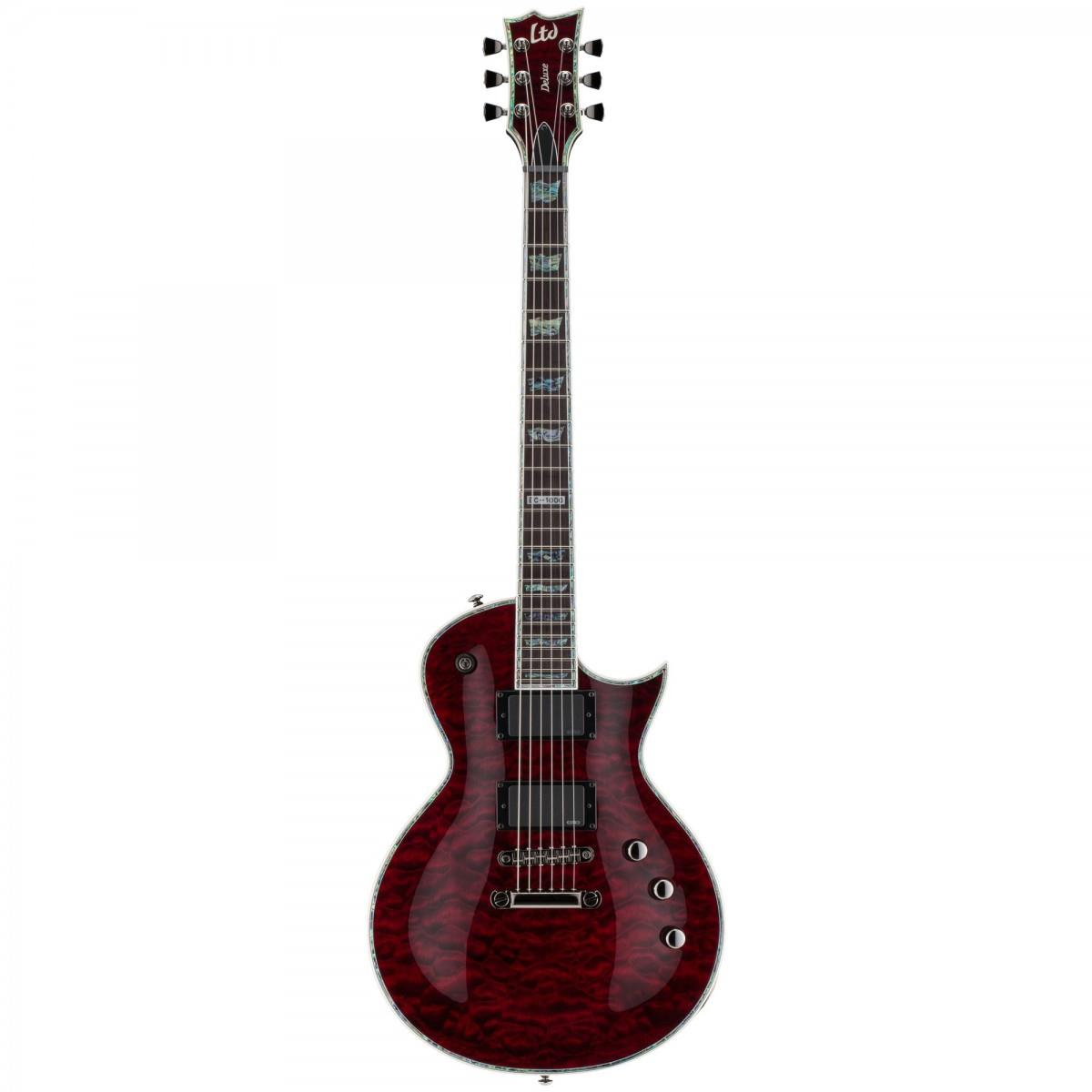 ESP LTD EC-1000 See Thru Black Cherry Elektro Gitar