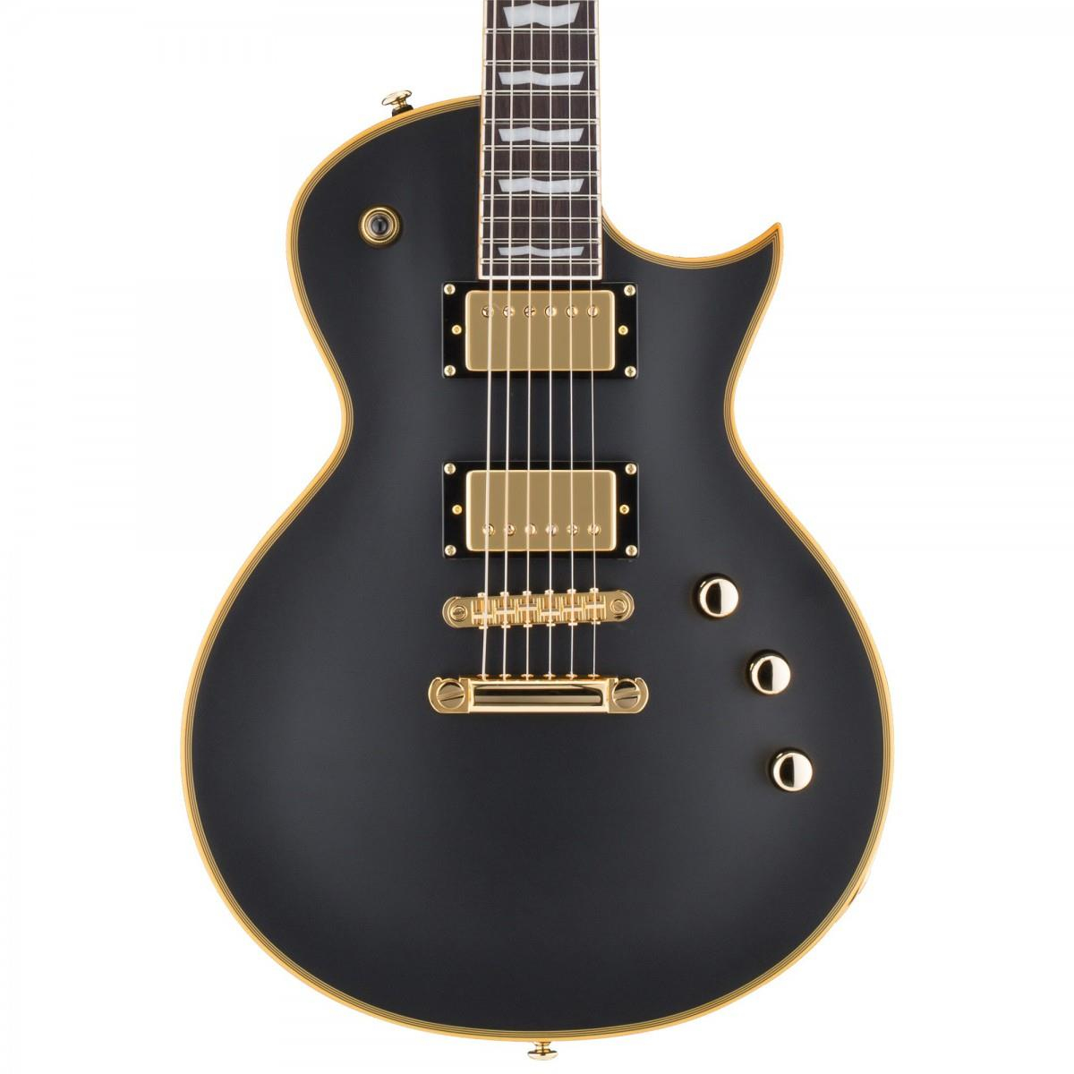 ESP LTD EC-1000 Vintage Black Duncan Elektro Gitar