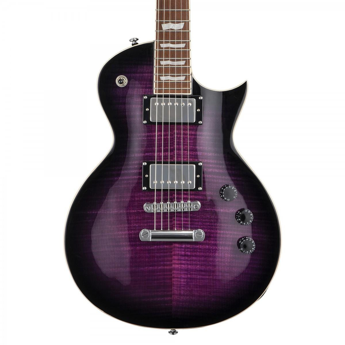 ESP LTD EC-256 See Thru Purple Burst Elektro Gitar