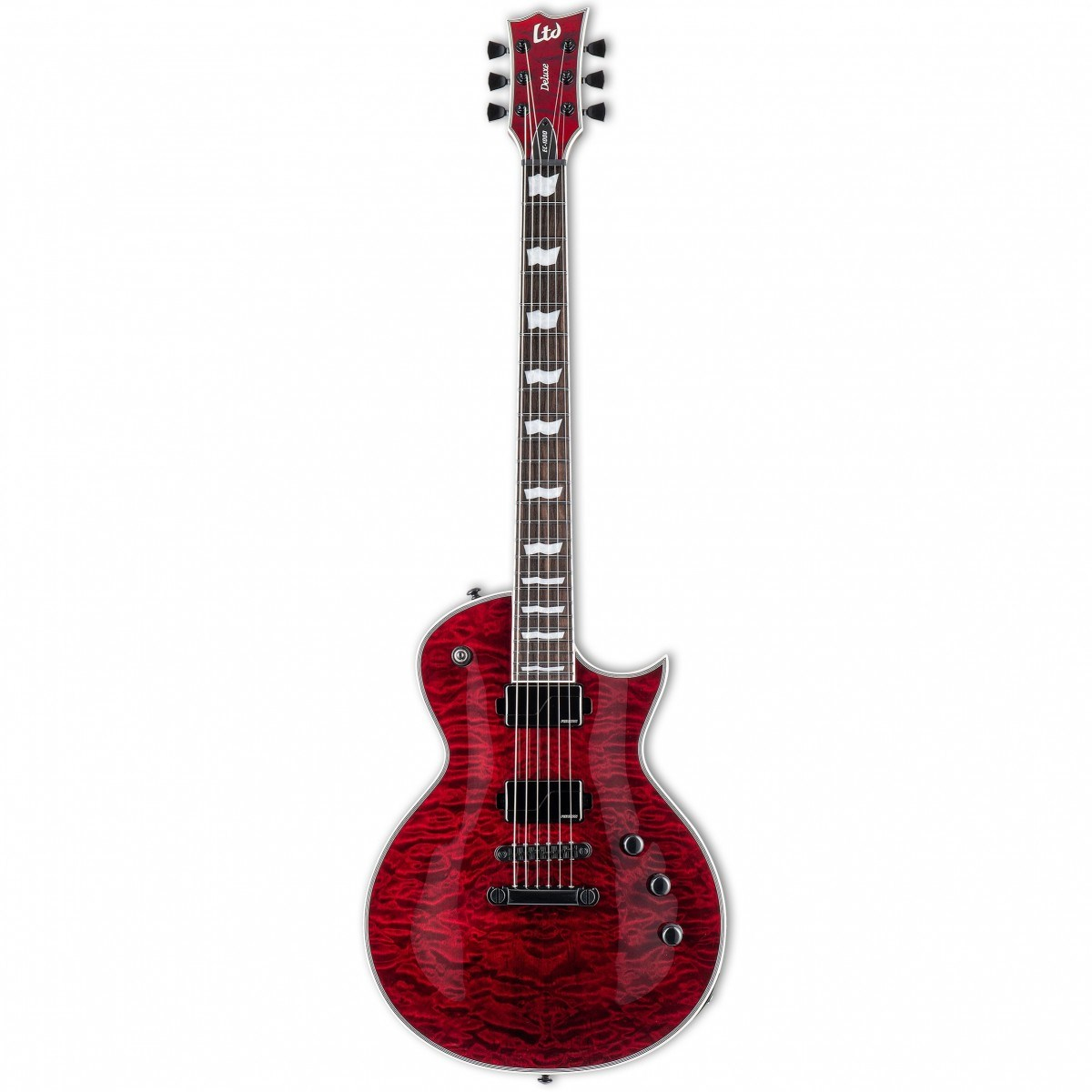 ESP LTD EC‑1000 See Thru Black Cherry Elektro Gitar