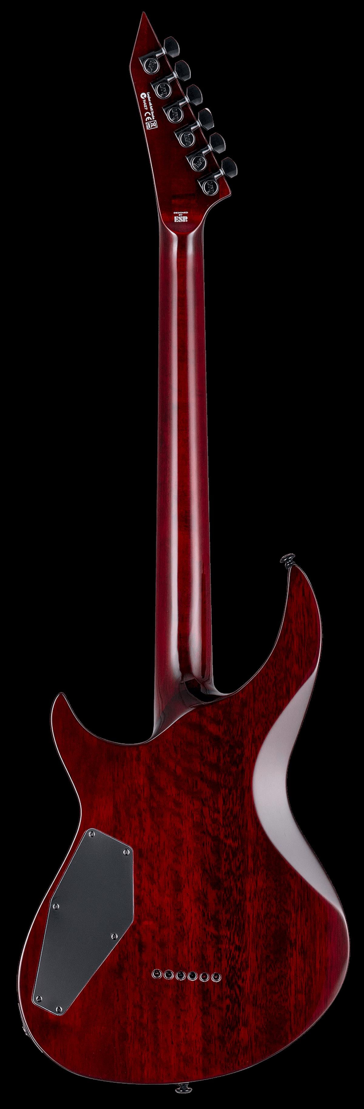 ESP LTD H-3 1000 QM See Thru Black Cherry Elektro Gitar