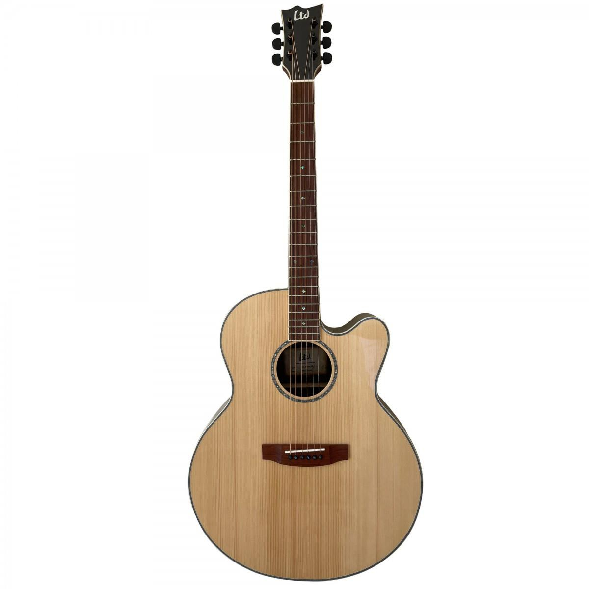 ESP LTD JB-320E Natural Elektro Akustik Gitar
