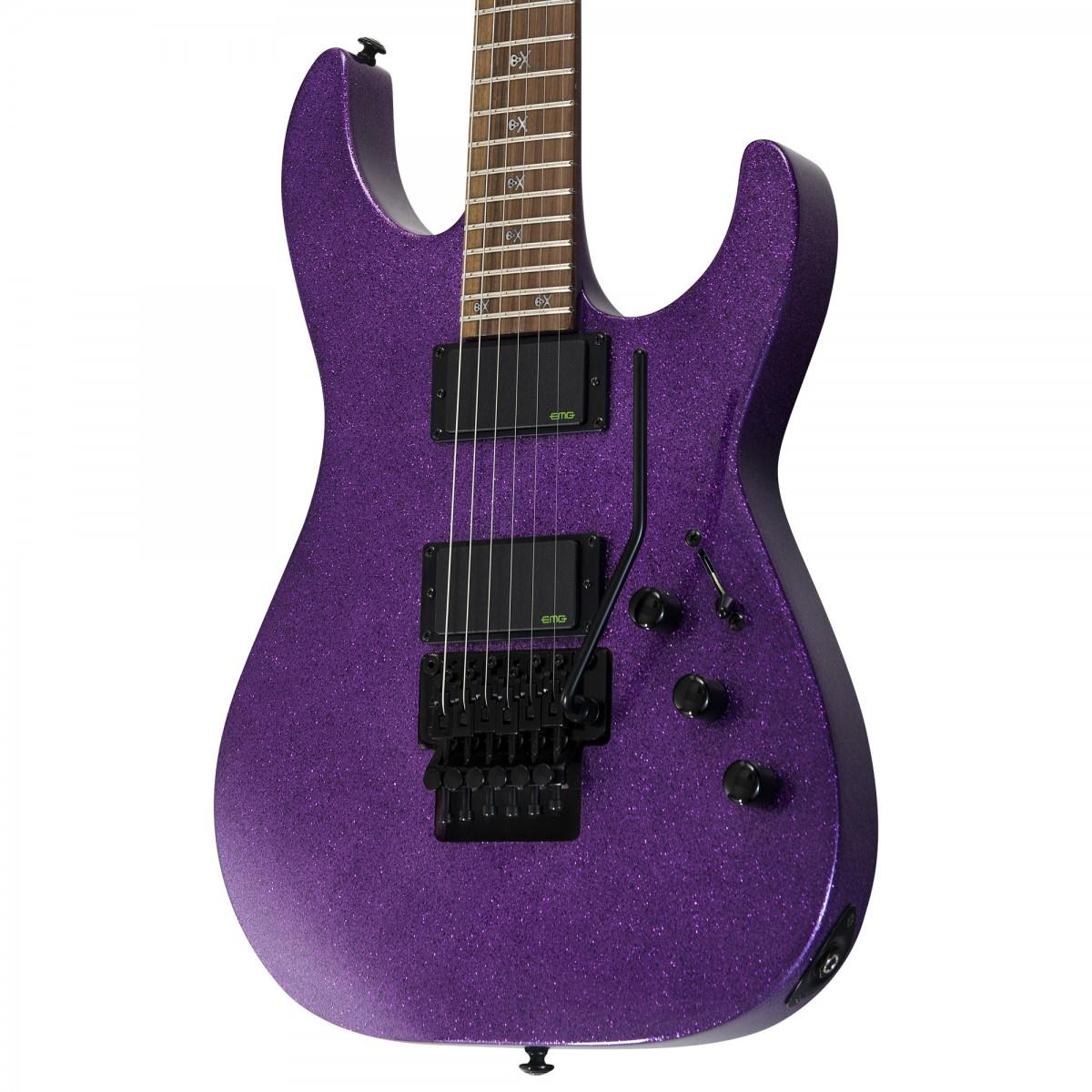 ESP LTD KH-602 Purple Sparkle Kirk Hammett Signature Elektro Gitar