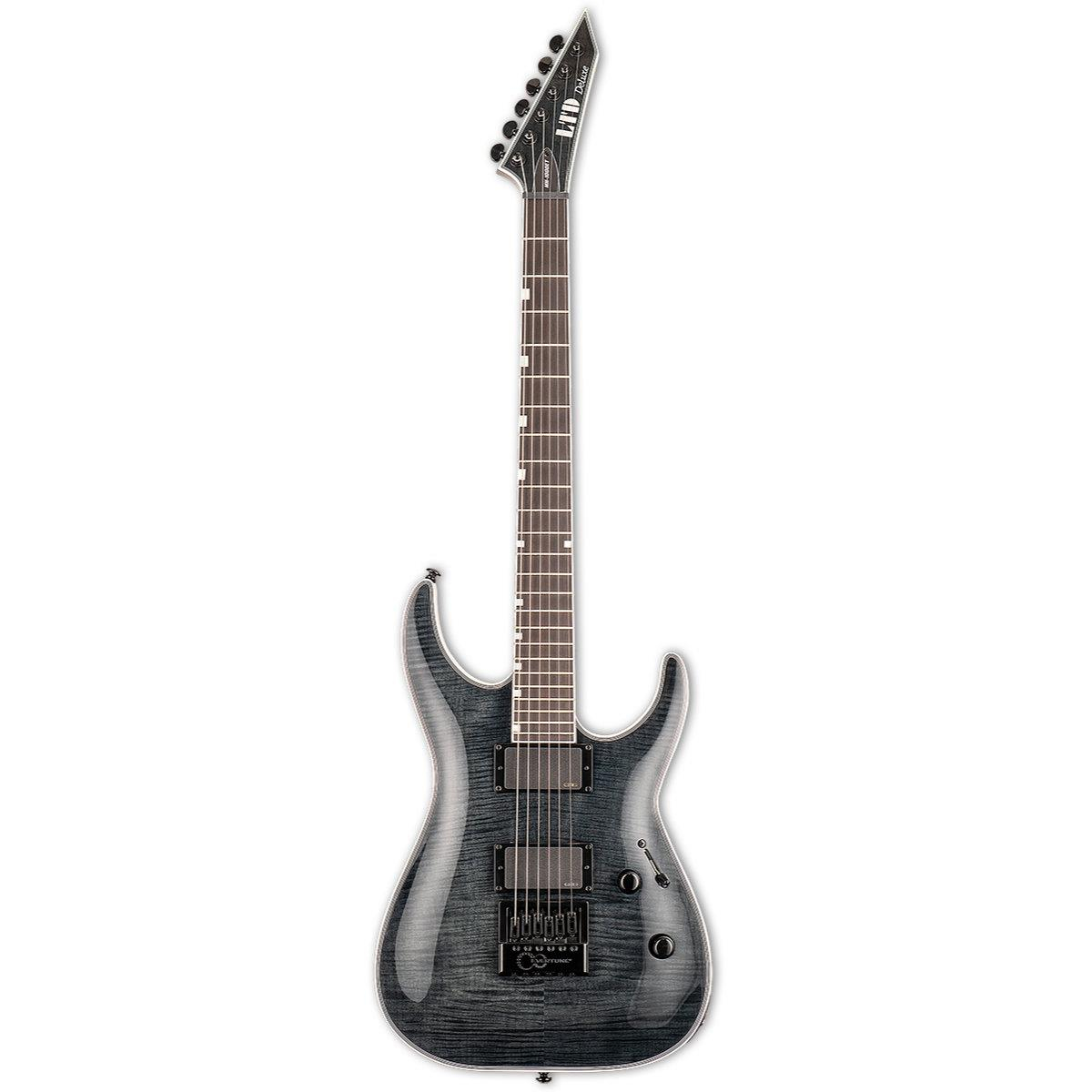 ESP LTD MH-1000 Evertune See Thru Black Elektro Gitar