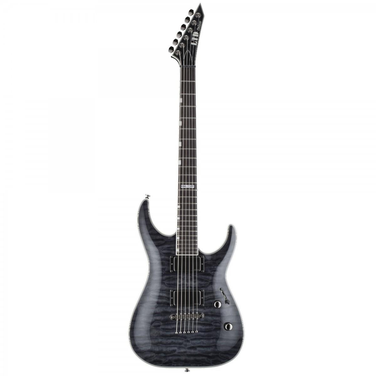 ESP LTD MH-1001 NT See Thru Black Elektro Gitar