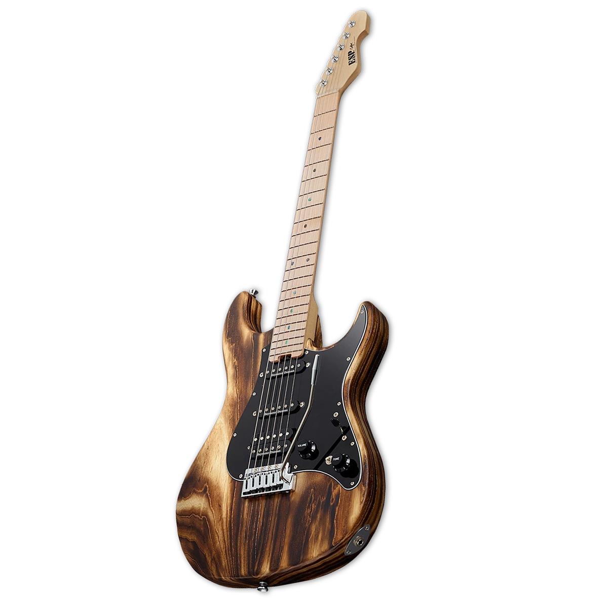 ESP Snapper CTM Drift Wood Burner Satin Elektro Gitar
