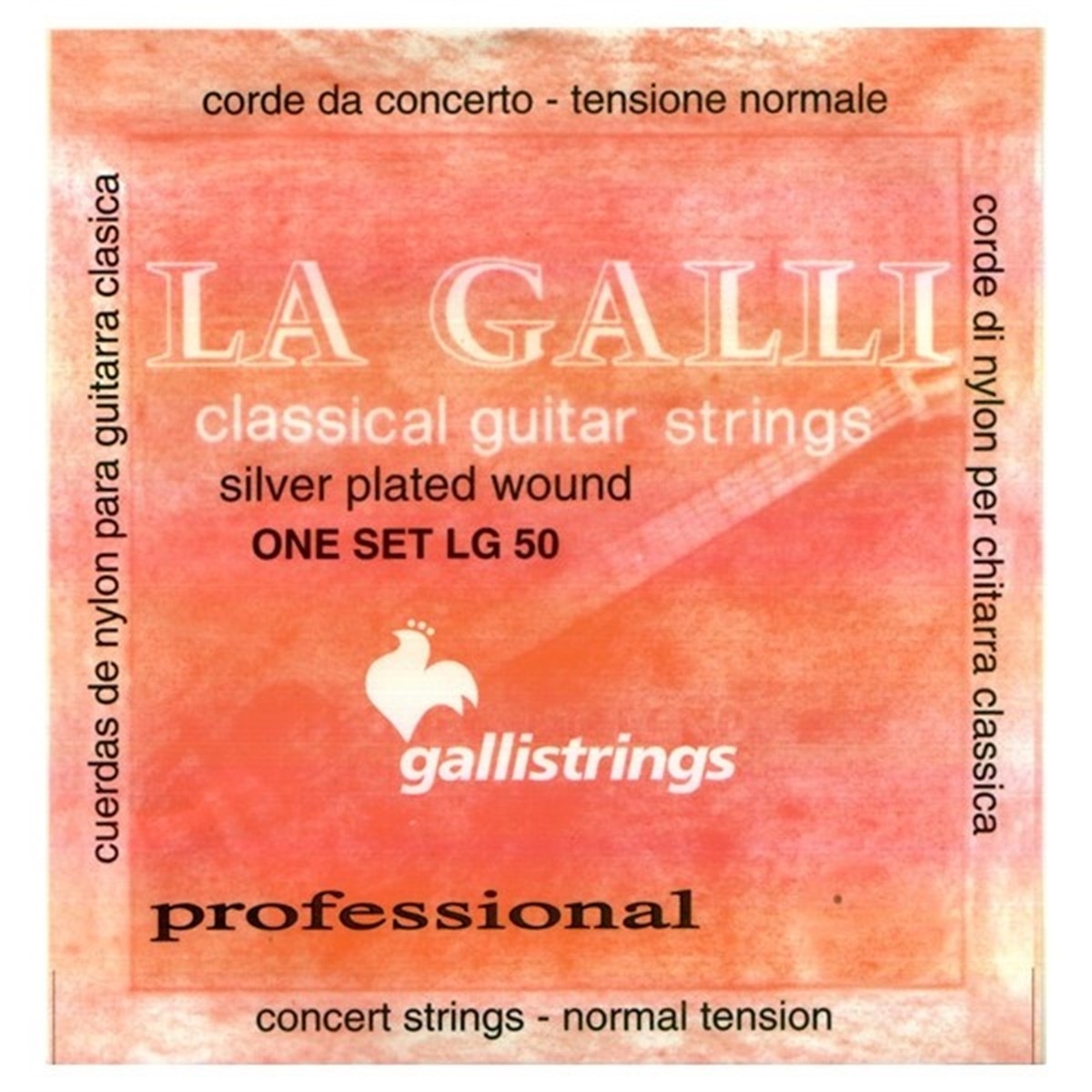 Galli Lg-50 Klasik Gitar Teli Normal Tension