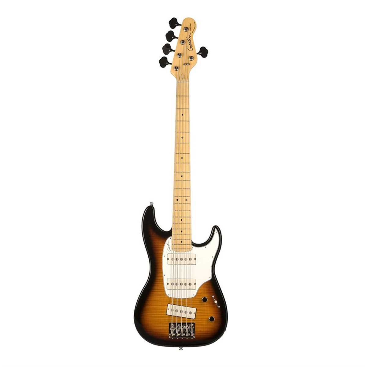 Godin Shifter HG MN Bas Gitar (Vintage Burst Flame)