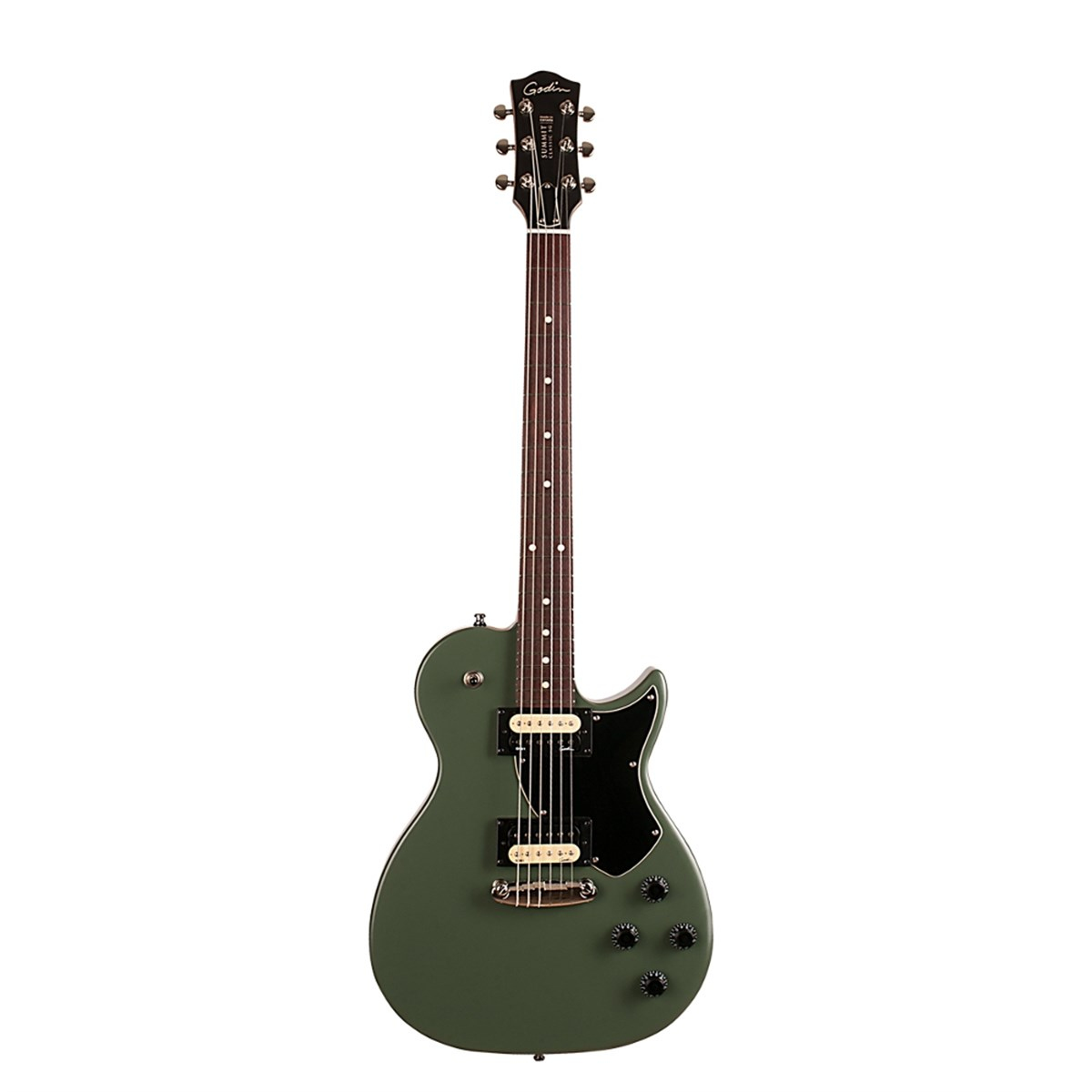 Godin Summit Classic SG Elektro Gitar (Matte Green)