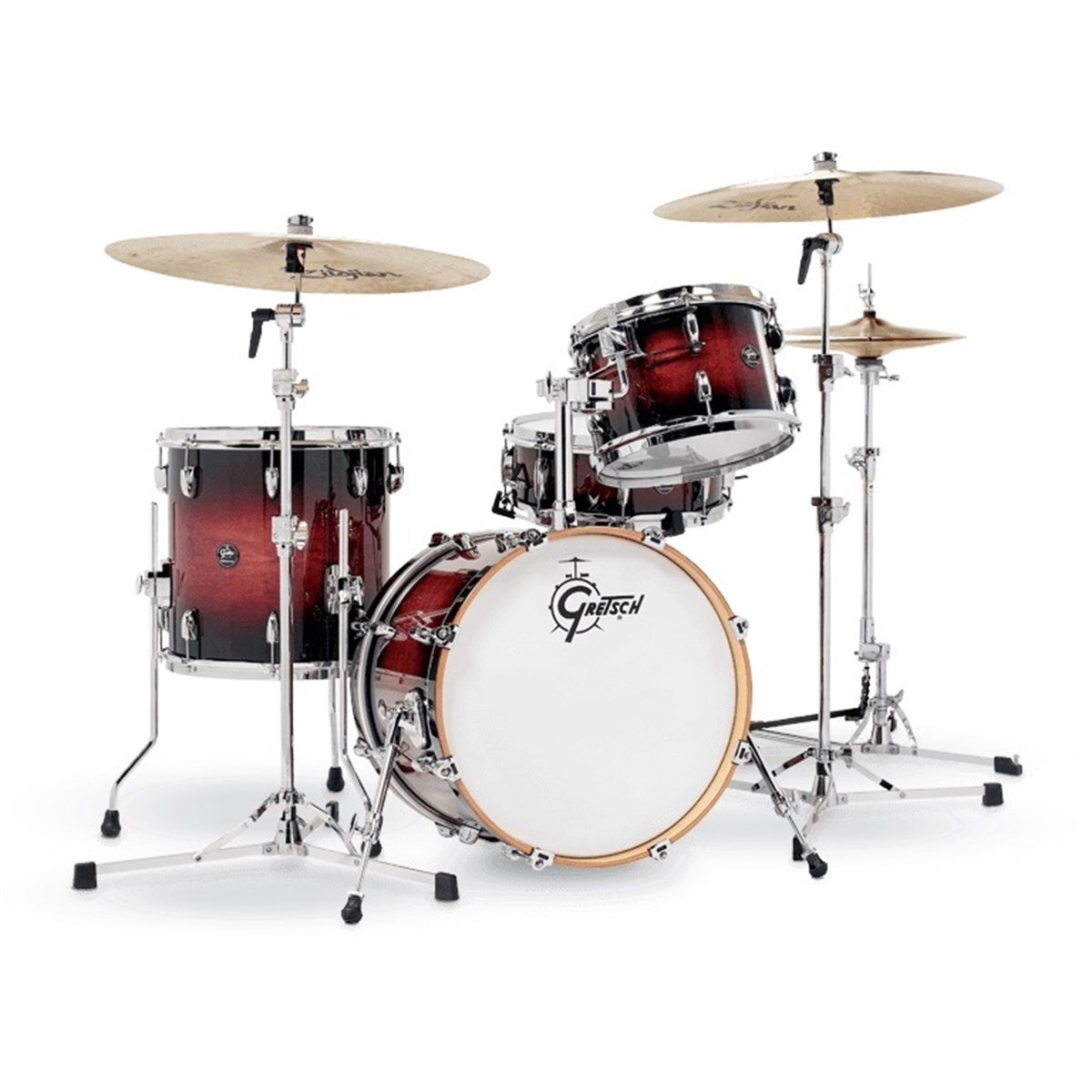 Gretsch Renown 4 Parça Akustik Davul (Cherry Burst)