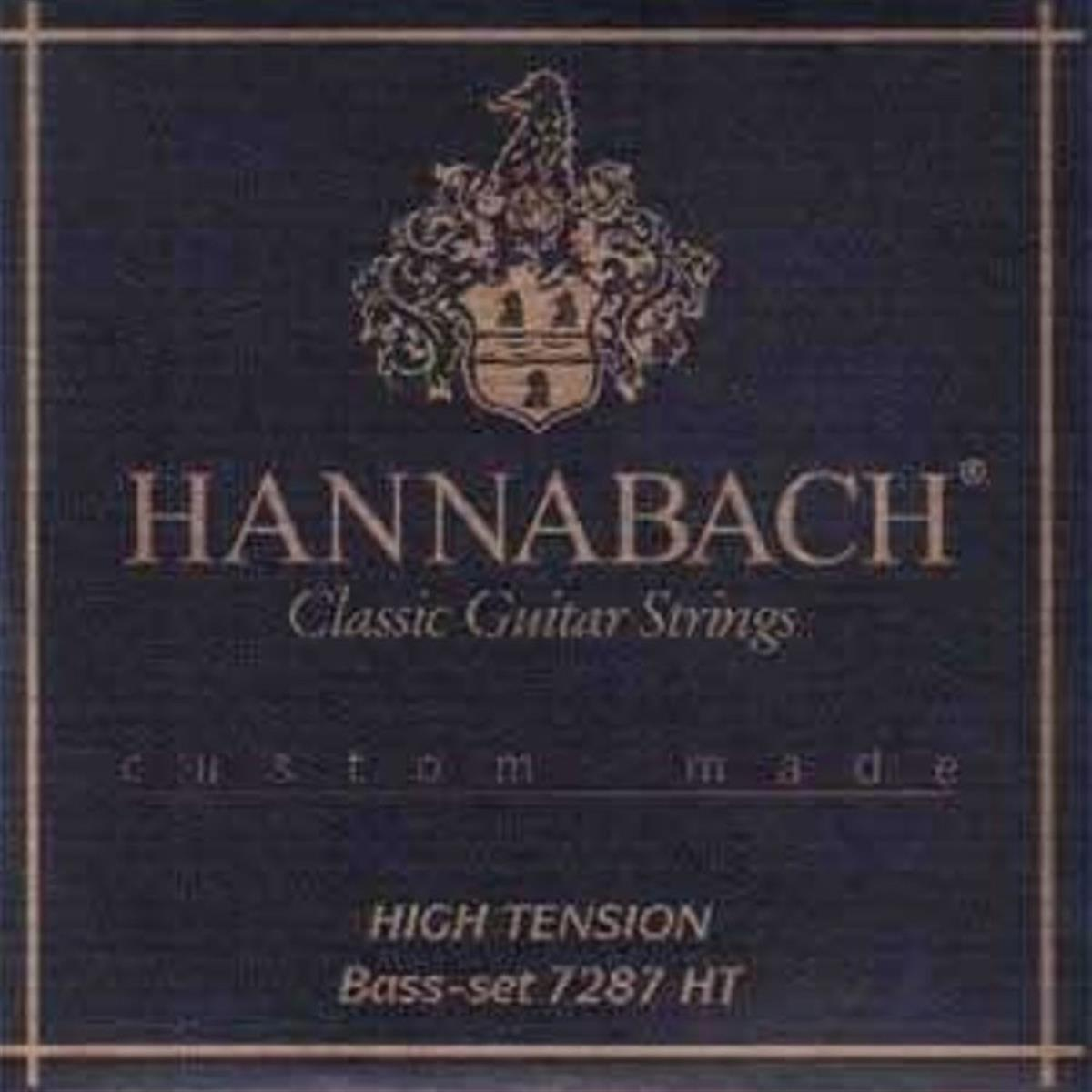 Hannabach 7287HT Klasik Gitar 3'lü Bas Tel Seti
