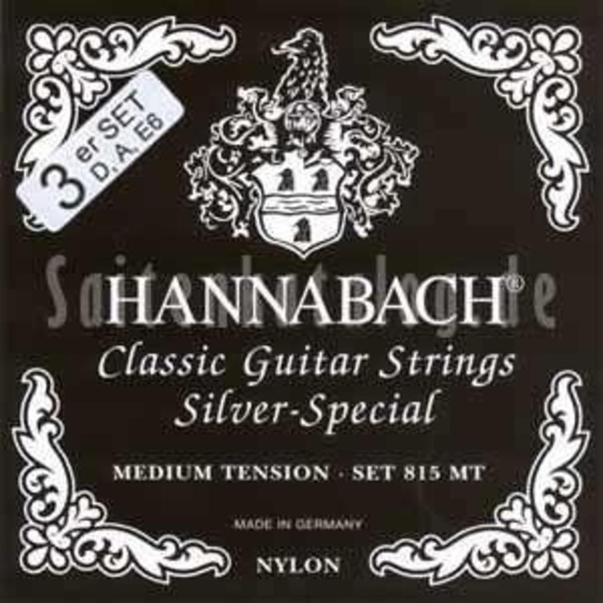 Hannabach 8157P MT Klasik Gitar Teli - 10'lu Bas Tel Set