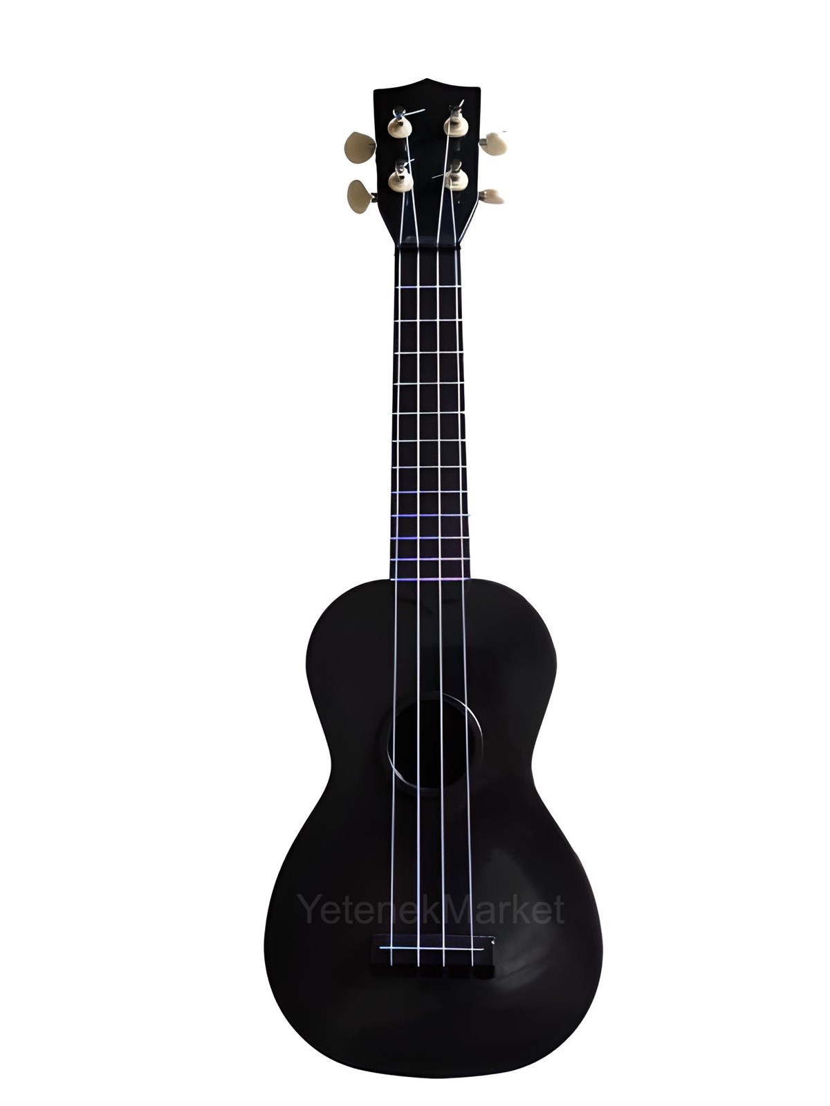 Hawiian Soprano Ukulele (Siyah) Yerli Üretim
