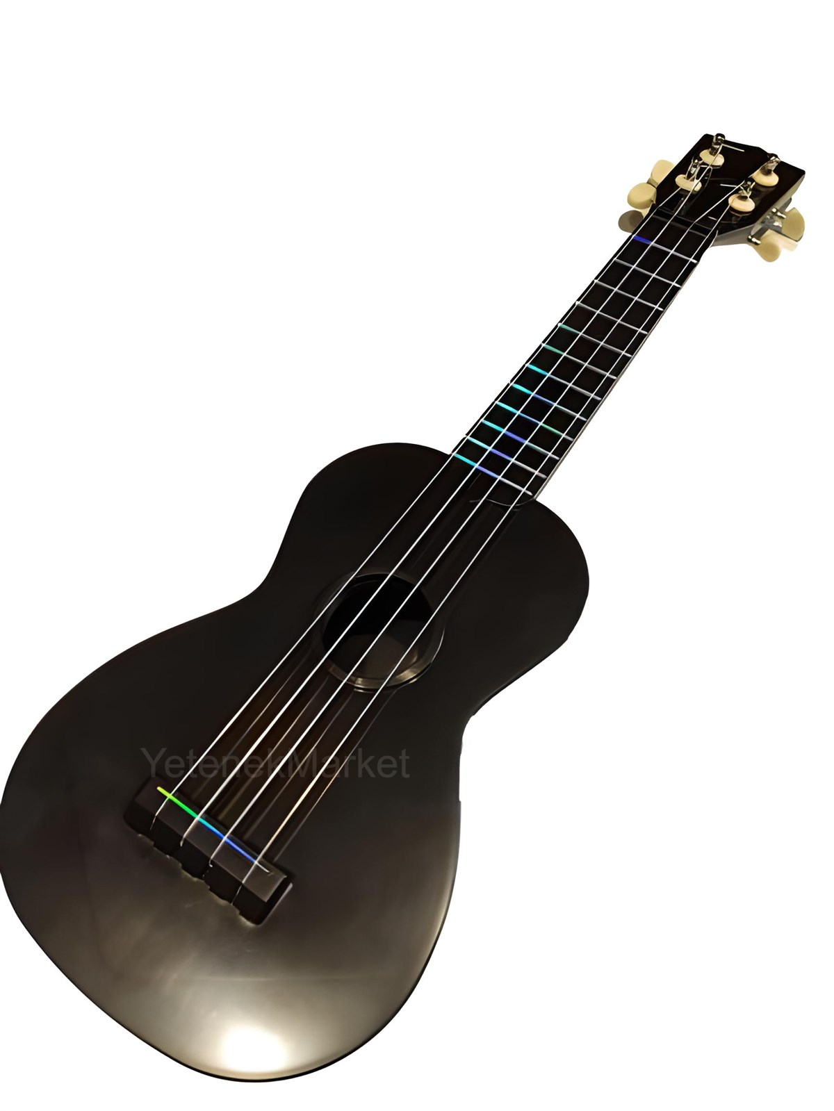 Hawiian Soprano Ukulele (Siyah) Yerli Üretim