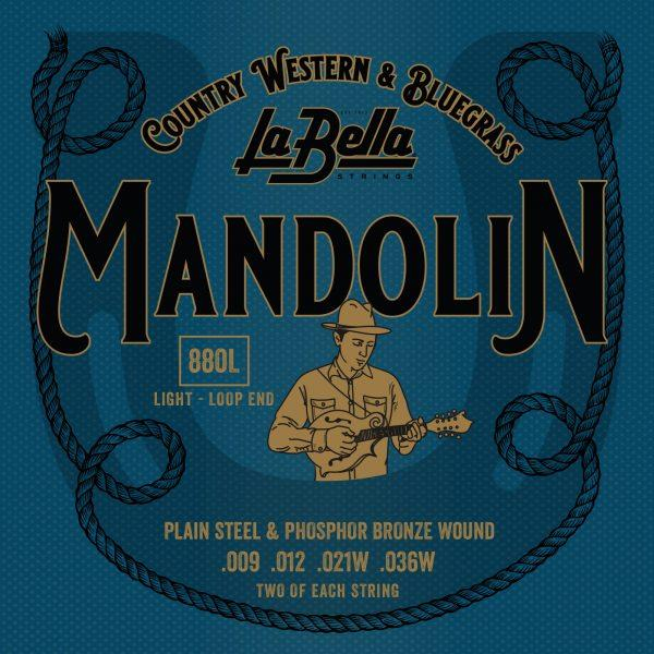 La Bella 880L Mandolin Teli