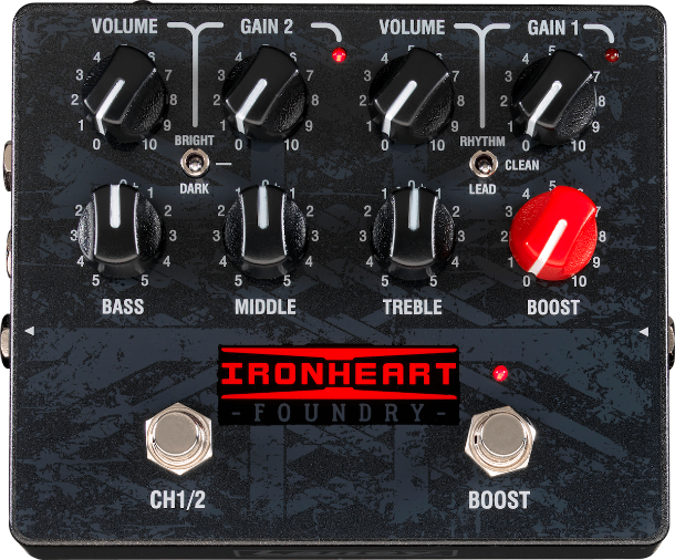 Laney Ironheart IRF-LOUDPEDAL 60W 2 Kanal Amfi Pedalı