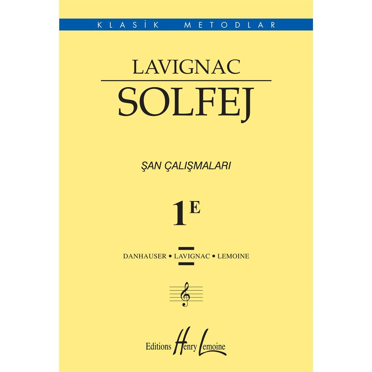 LAVIGNAC SOLFEJ 1 E