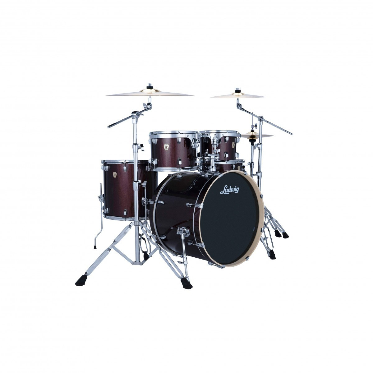 Ludwig LE5200C1 Evolution Caramel Sparkle Akustik Davul Seti