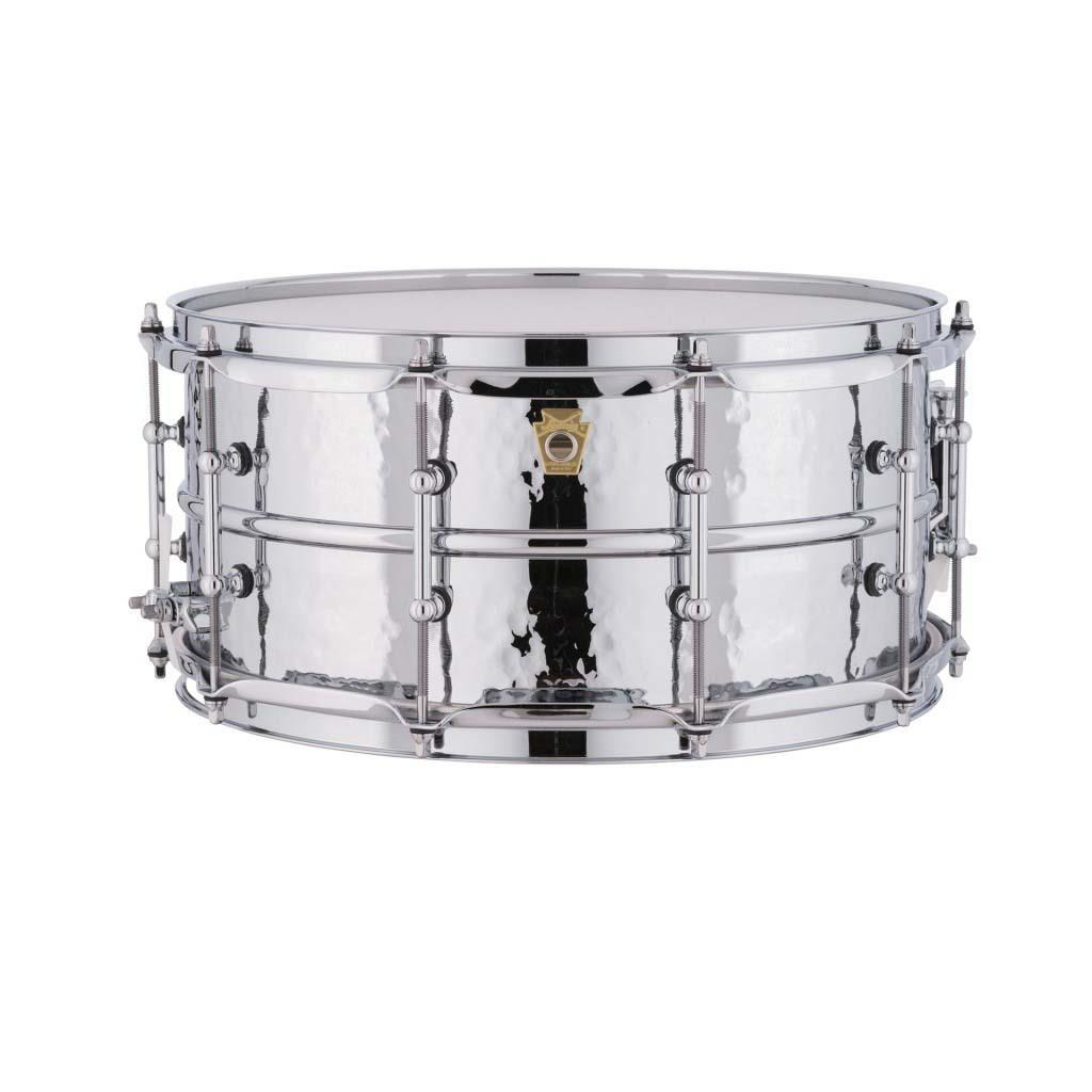 Ludwig LM402KT Hammered Chrome Snare Tube Lug 6.5 X 14 Trampet