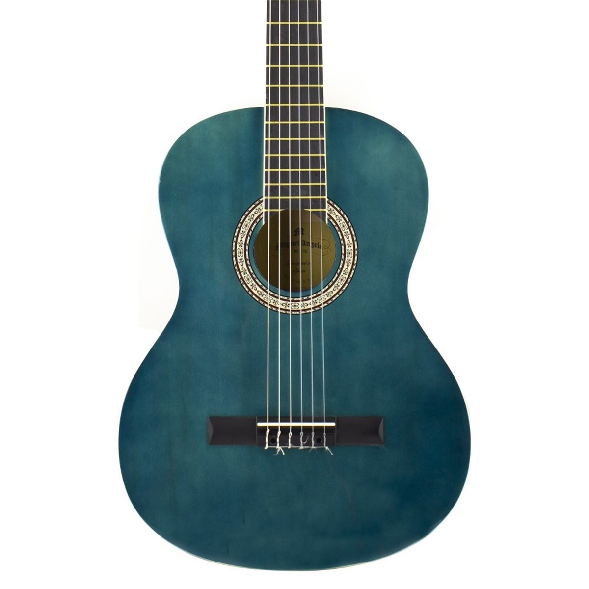 Miguel Angela MA1-BL Mavi Klasik Gitar (Kılıf+Pena)