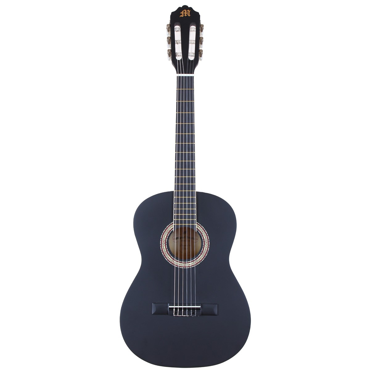 Miguel Angela MA1M-JR-BK Siyah 3/4 Klasik Gitar (Mat Cilalı) Kılıf+Pena