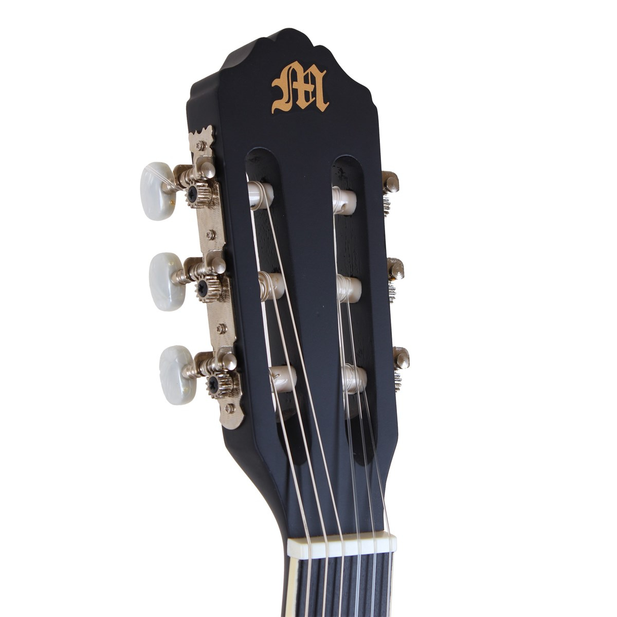 Miguel Angela MA1M-JR-BK Siyah 3/4 Klasik Gitar (Mat Cilalı) Kılıf+Pena