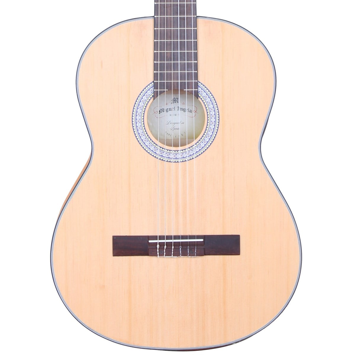 Miguel Angela Mat Cilalı Naturel Klasik Gitar (MA3M-N)