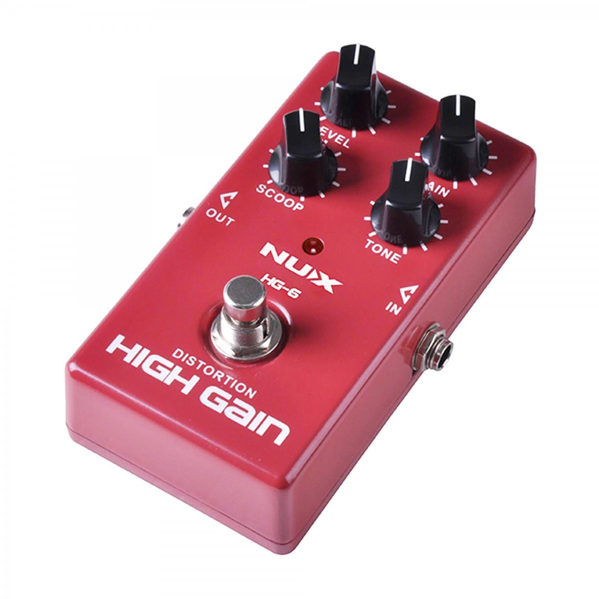 NUX HG-6 Modern High Gain Distortion Pedalı