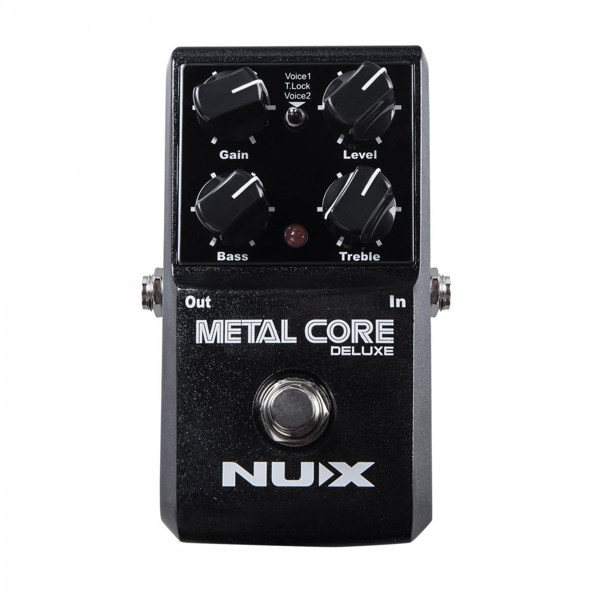 NUX Metal Core Deluxe Metal Distortion Pedalı