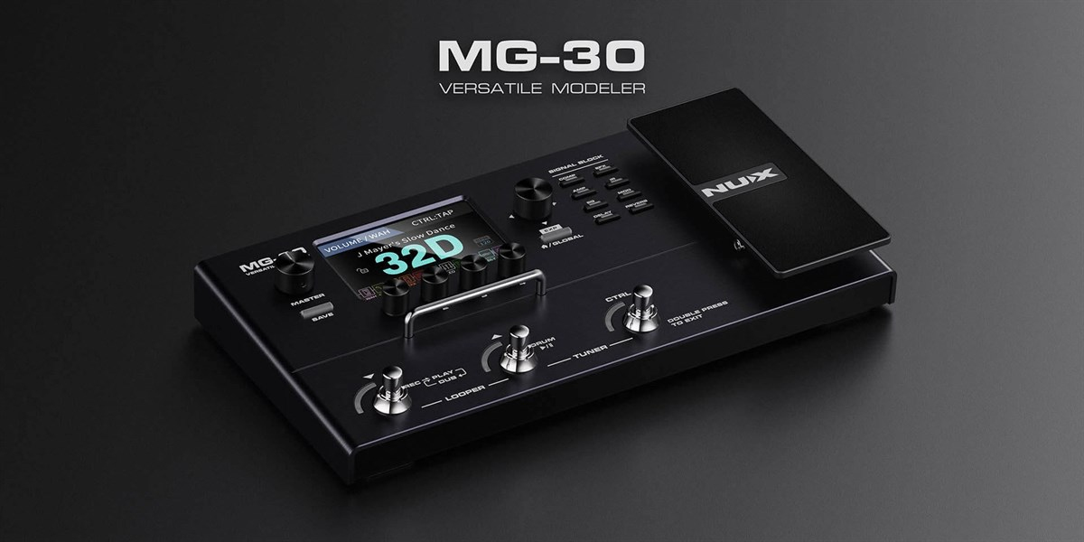 Nux MG-30 Elektro Gitar Prosesörü