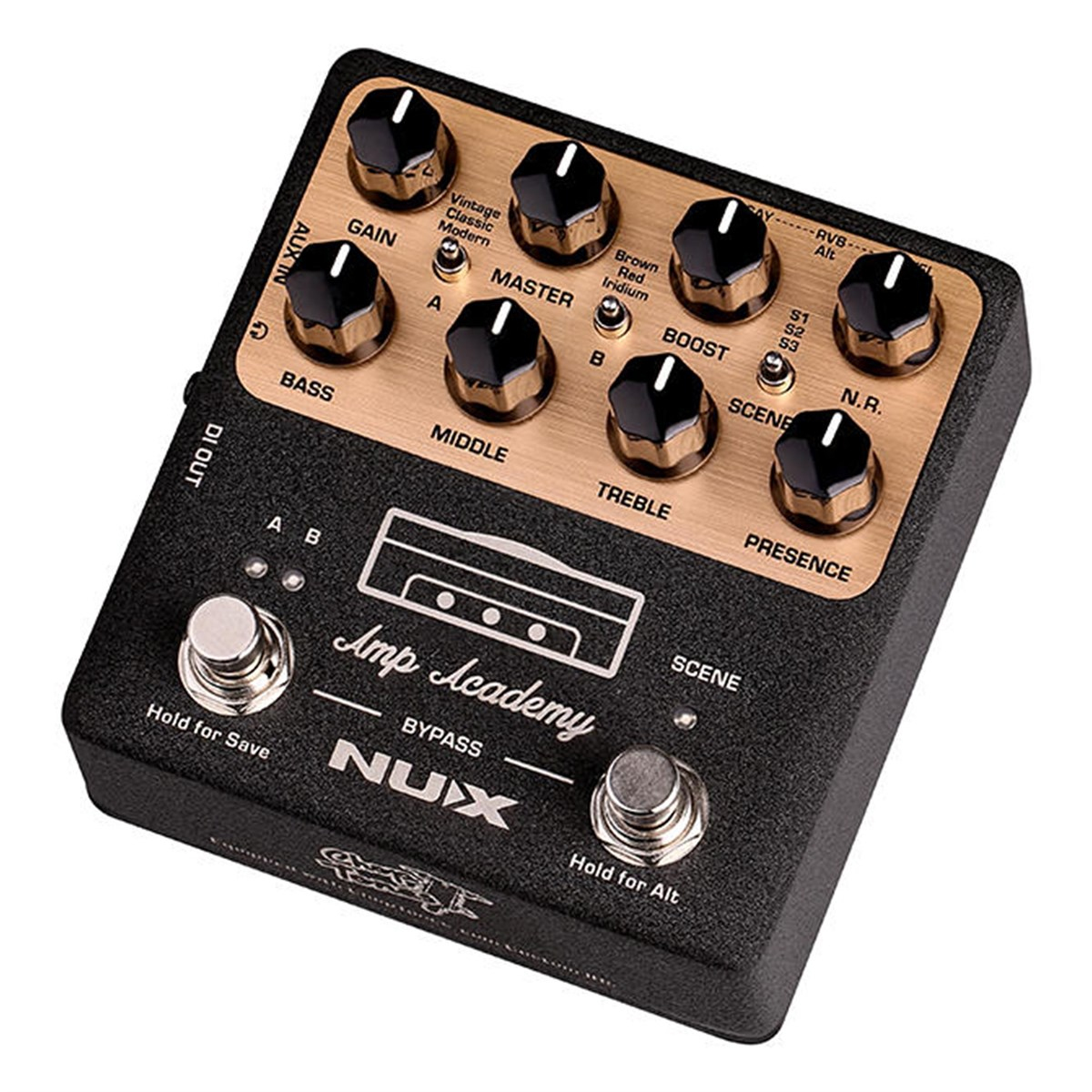 Nux NGS-6 Amp Academy Amfi Simülatör Pedalı