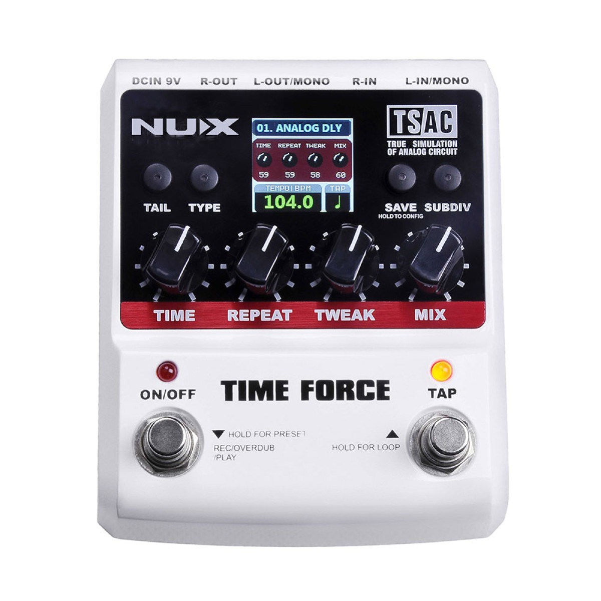 NUX Time Force Delay Pedalı