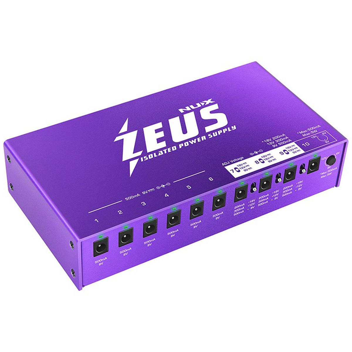 Nux ZEUS İzolasyonlu Çoklu Pedal Adaptörü
