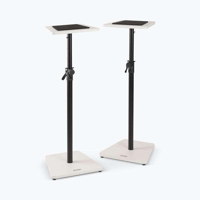 On Stage SMS7500W Beyaz Ahşap Stüdyo Monitör Standı (Çift)