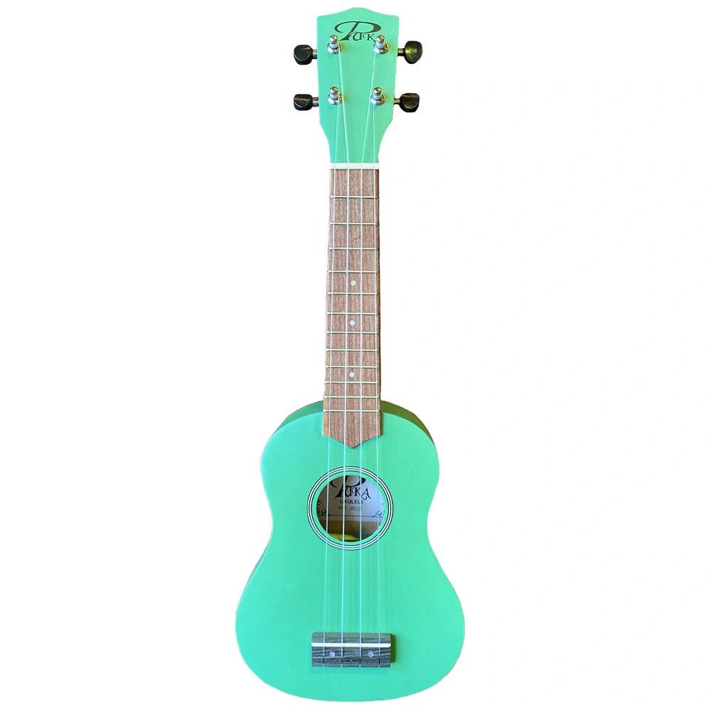 Puka UK21-GR Soprano Yeşil Ukulele