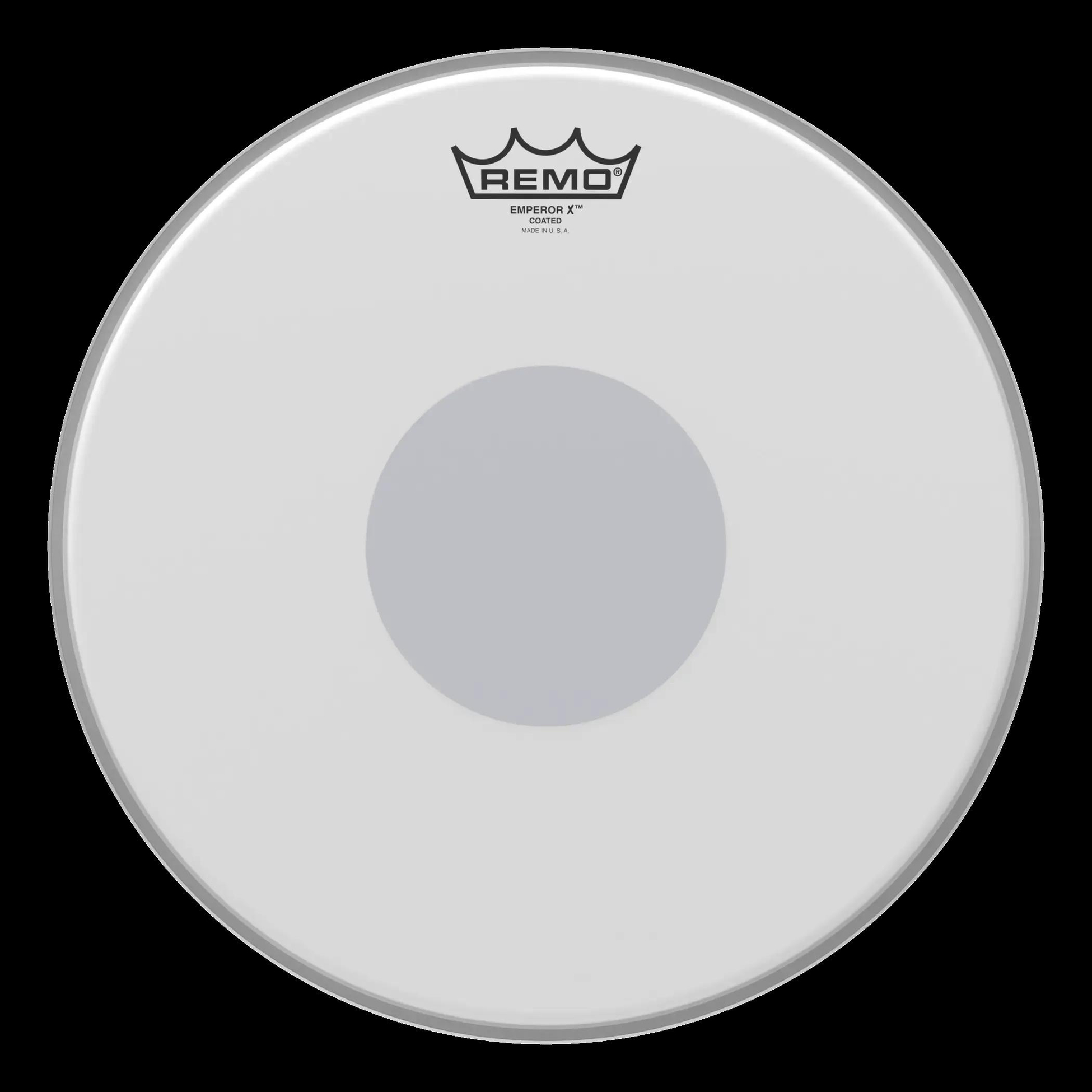 Remo Emperor X™ Coated Black Dot™ 14 İnç Trampet Derisi