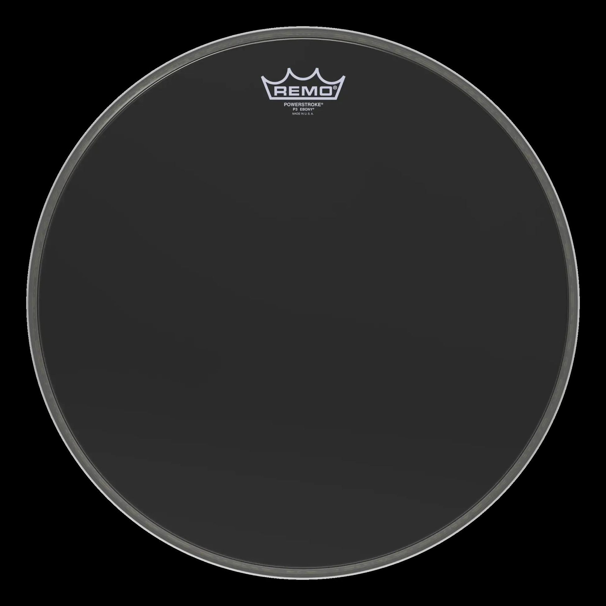 REMO P3-1016-ES POWERSTROKE®3 EBONY 16 İnç Bas Davul Derisi