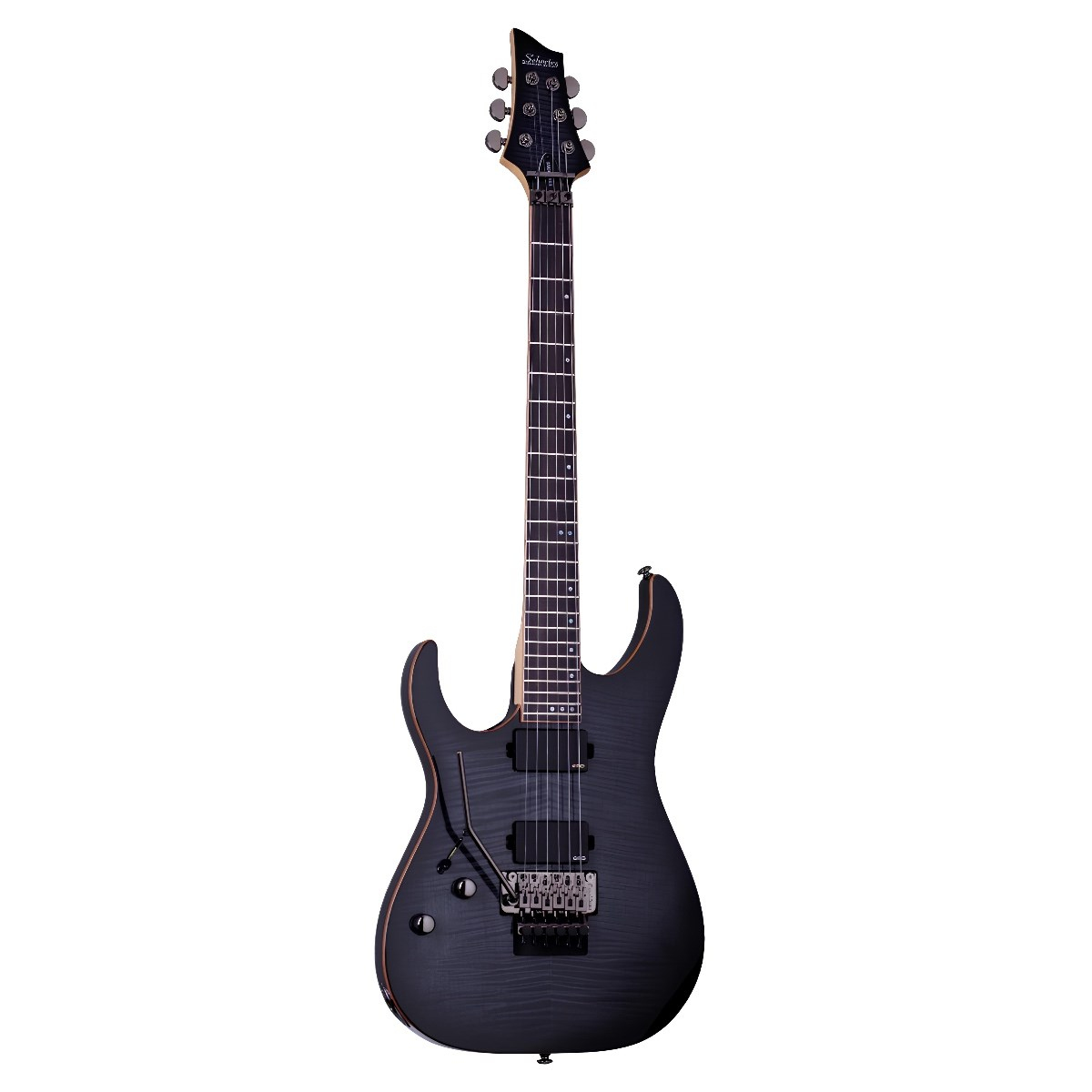 Schecter Banshee-6 FR Active Solak Elektro Gitar (Trans Black Burst)